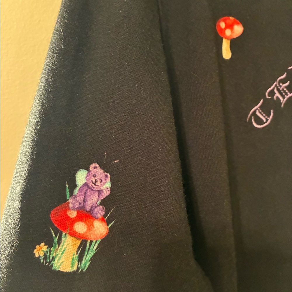 RARE Teddy Fresh x Dr. Albert Frankenstein Flames & Dragon Long Sleeve Polo L - Picture 5 of 12